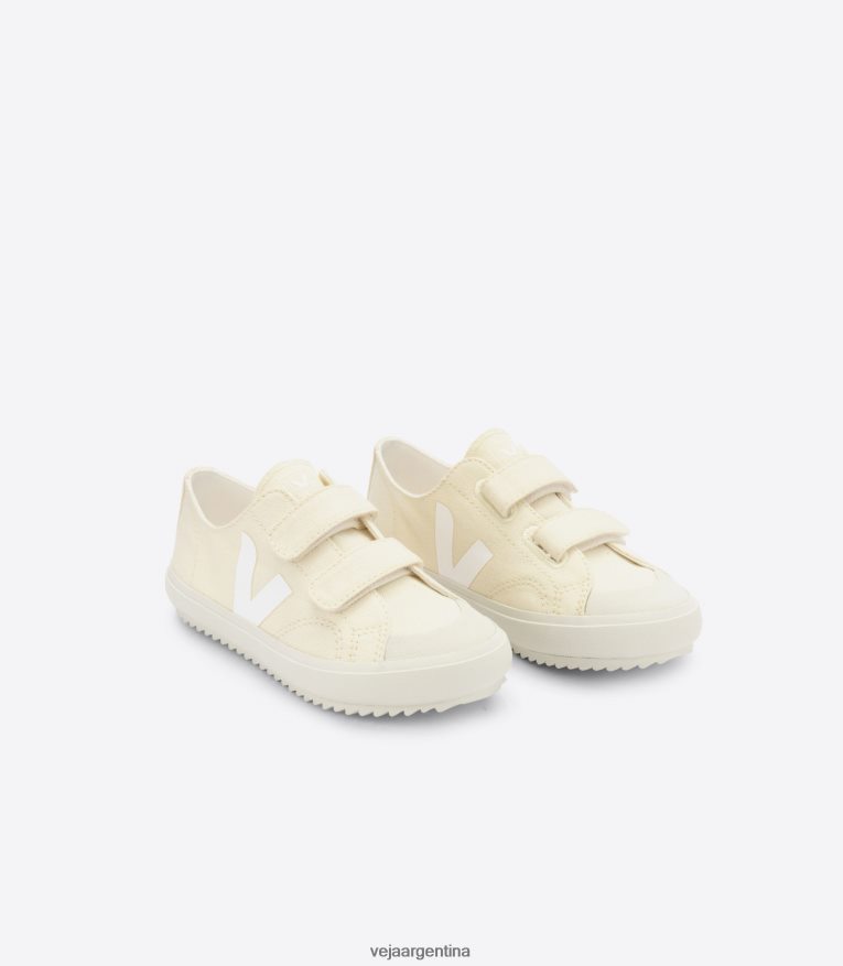 ollie lienzo mantequilla blanco Veja NT64JJ395 niños zapatos