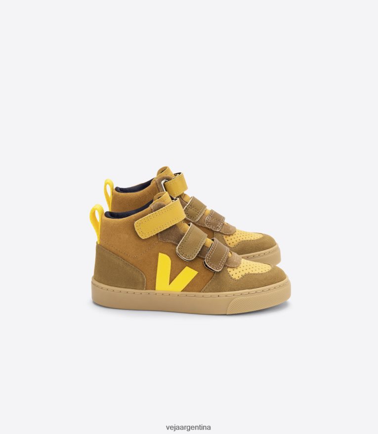 v-10 mid ante multico camel tónico Veja NT64JJ345 niños zapatos