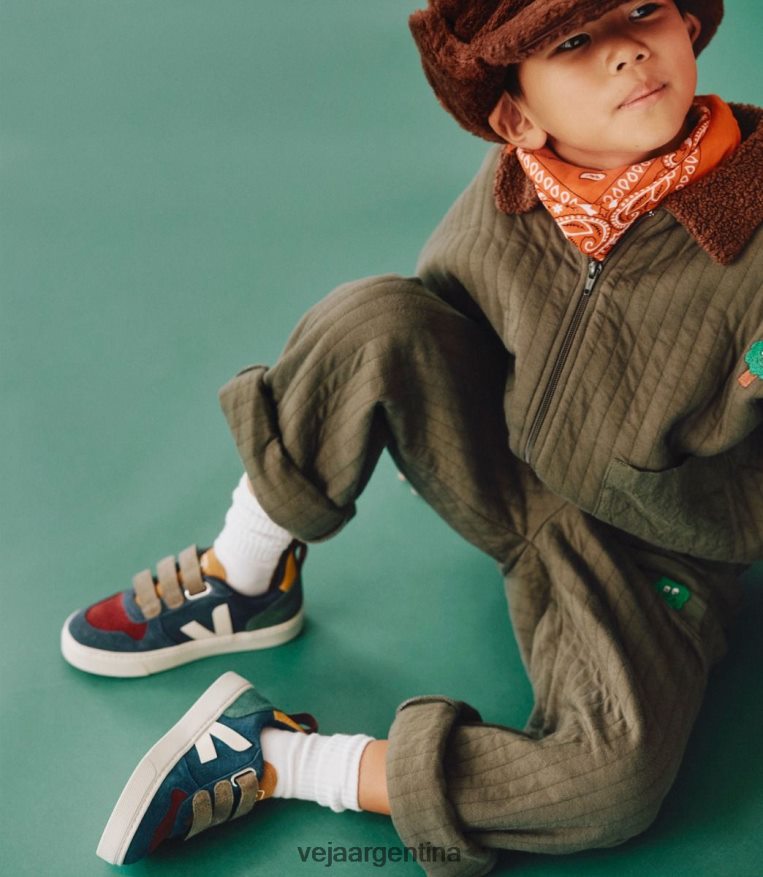 v-10 ante multico náutico Veja NT64JJ371 niños zapatos