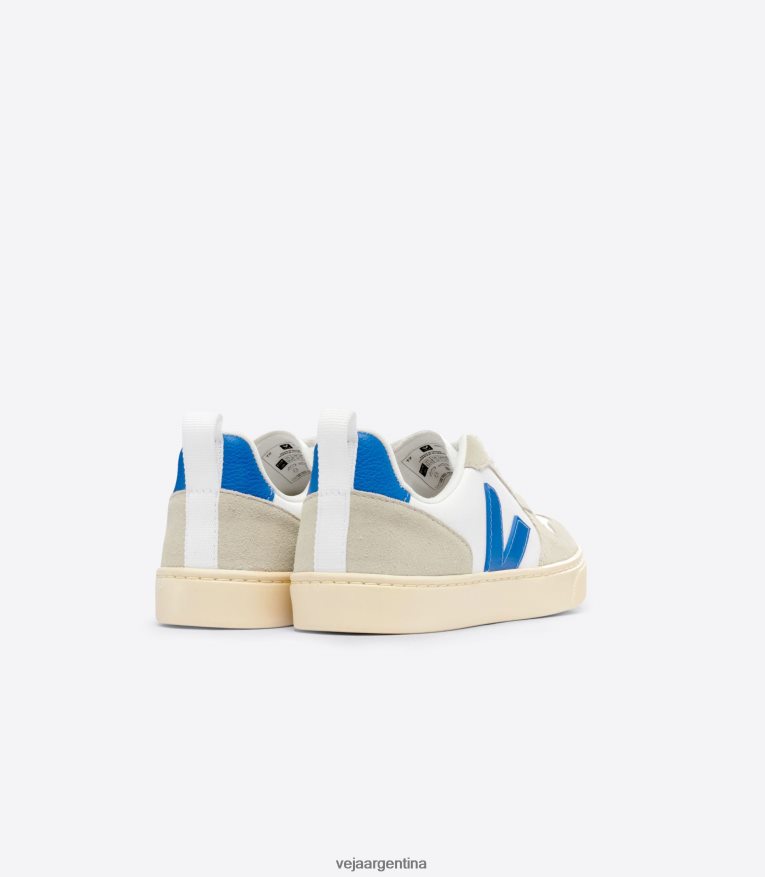 v-10 cuero sin cromo blanco paros almendra Veja NT64JJ356 niños zapatos