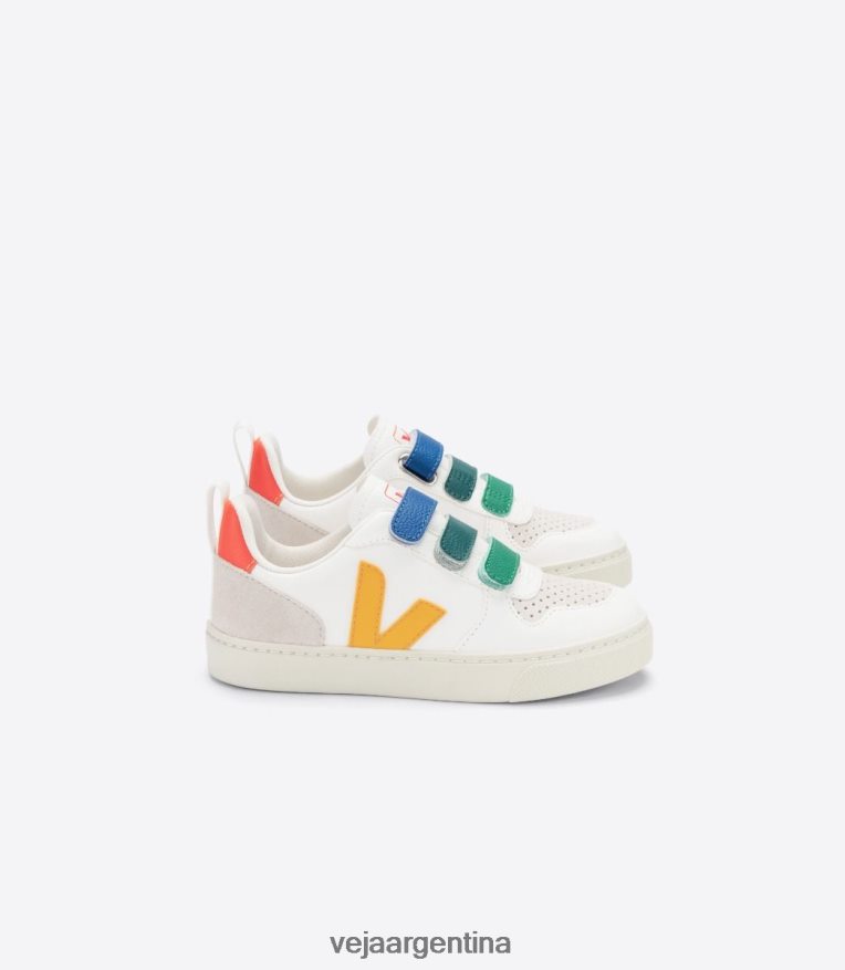 v-10 cuero sin cromo multico blanco ouro Veja NT64JJ354 niños zapatos
