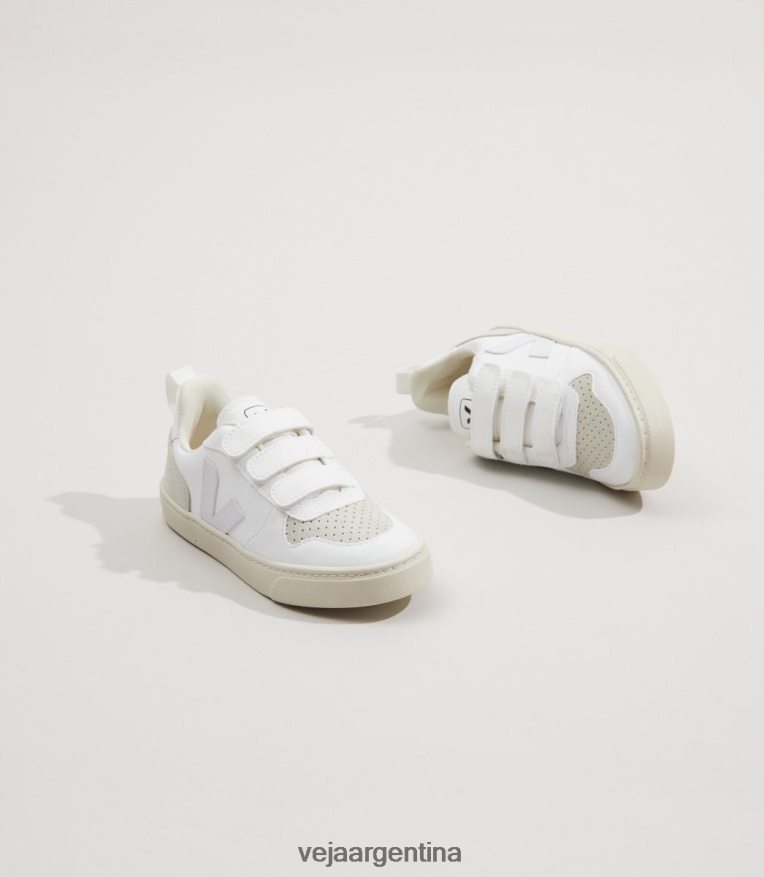v-10 cwl blanco natural Veja NT64JJ373 niños zapatos